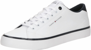 TOMMY HILFIGER Nízke tenisky  čierna / biela