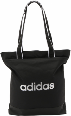 ADIDAS SPORTSWEAR Športová taška 'Essentials'  čierna / biela