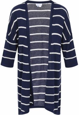 usha BLUE LABEL Kardigán  námornícka modrá / biela