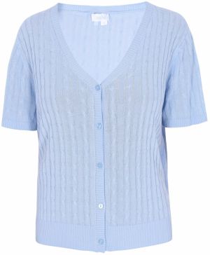 usha BLUE LABEL Kardigán 'Everyday Fashion'  svetlomodrá