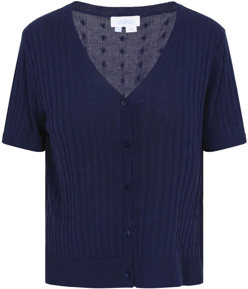 usha BLUE LABEL Kardigán  námornícka modrá