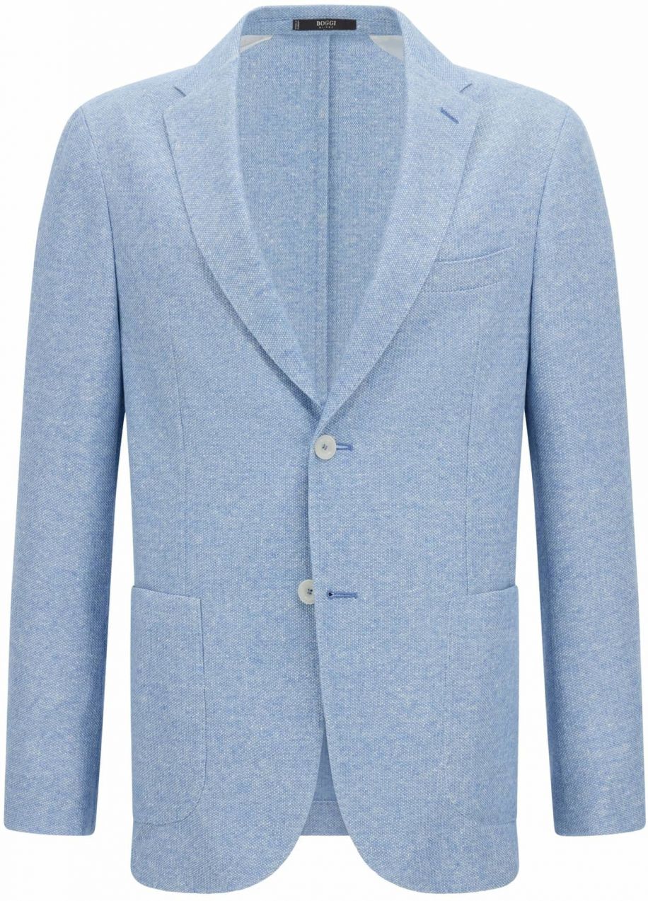 Boggi Milano Sako  modrá denim