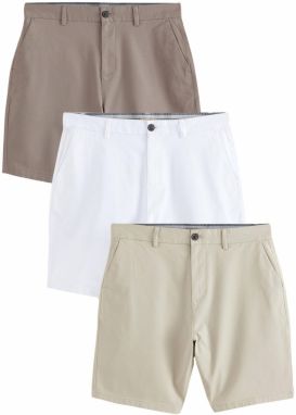 Next Chino nohavice  nebielená / farby bahna / biela