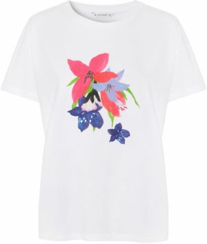 TATUUM Tričko 'Malati 2'  enciánová / kiwi / malinová / biela