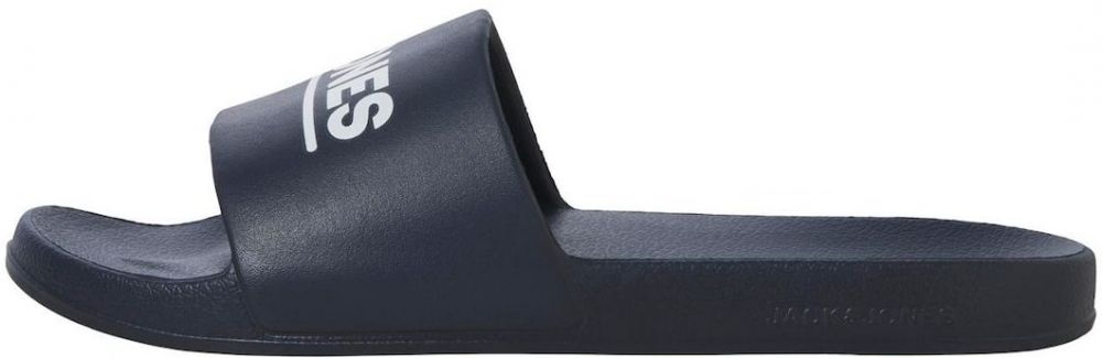 JACK & JONES Šľapky 'JFWOLLIE'  čierna / biela