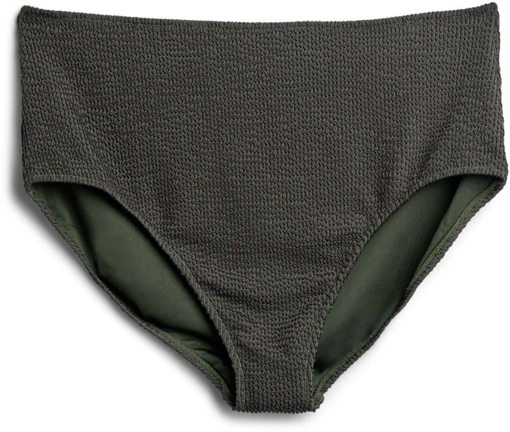 Swim by Zizzi Bikinové nohavičky 'Slina'  tmavozelená