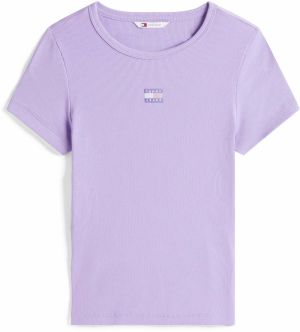 Tommy Jeans Tričko  levanduľová