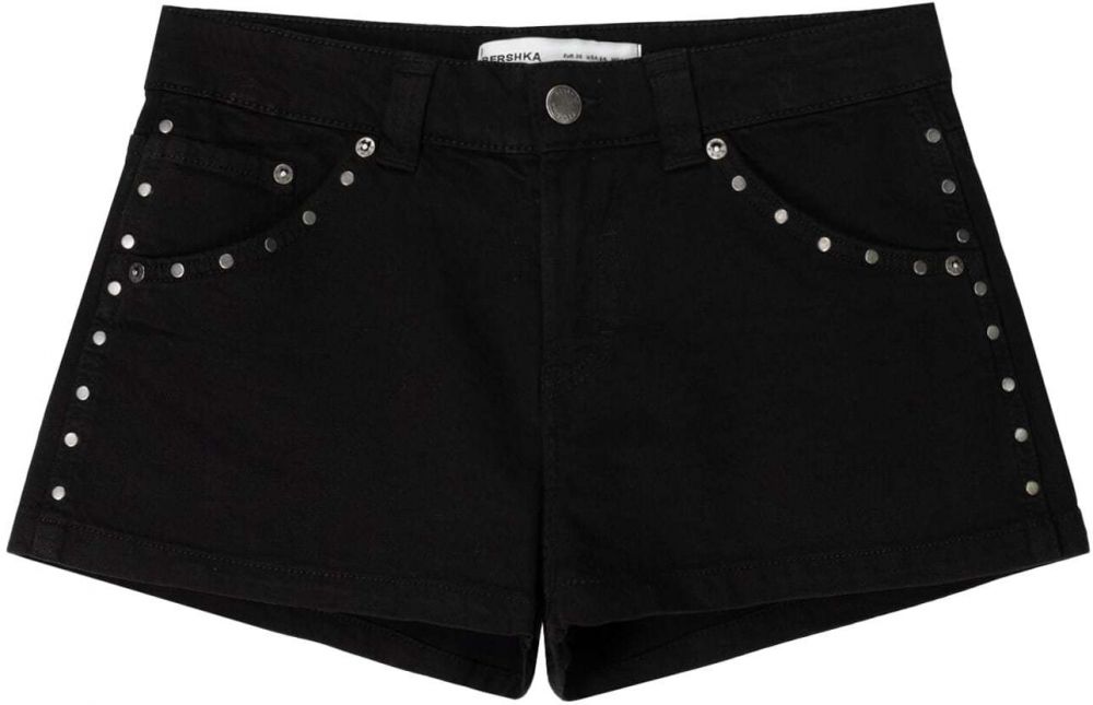 Bershka Džínsy  čierna