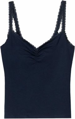 Bershka Top  námornícka modrá