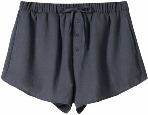 Bershka Nohavice  tmavomodrá