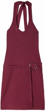 Bershka Šaty  burgundská