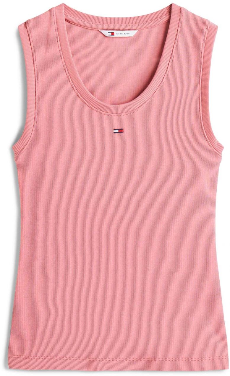 Tommy Jeans Top 'ESSENTIAL'  ružová