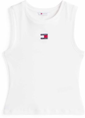 Tommy Jeans Top  námornícka modrá / červená / biela