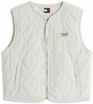 Tommy Jeans Vesta  olivová / mätová