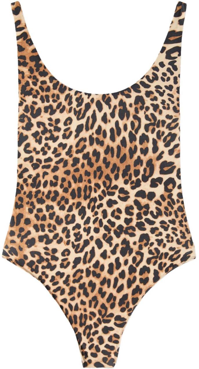 Bershka Spodné body  brokátová / kapučíno / čierna