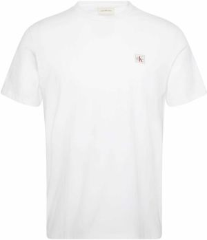 Calvin Klein Jeans Tričko  krémová / krvavo červená / biela