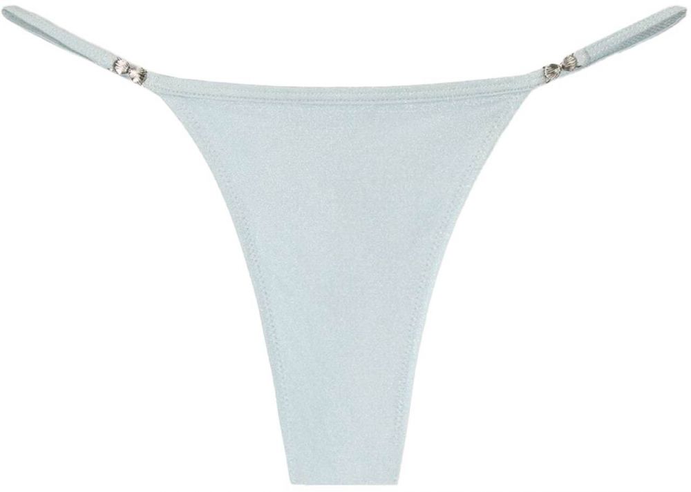 Bershka Bikinové nohavičky  svetlomodrá