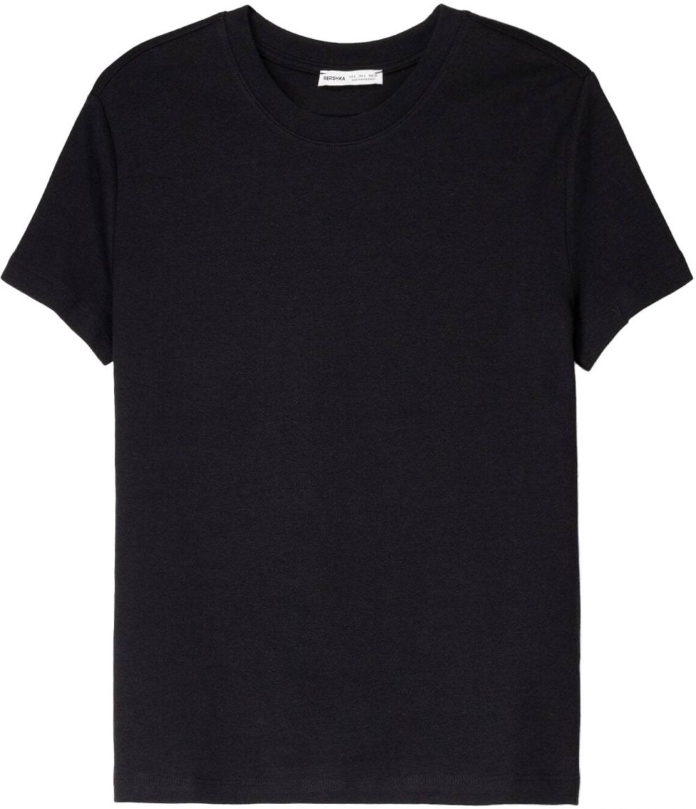 Bershka Tričko  čierna