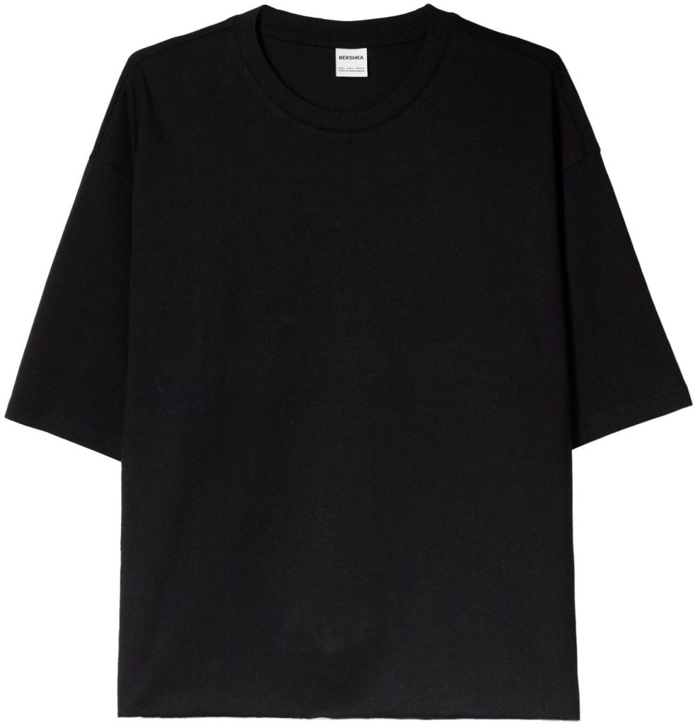 Bershka Tričko  čierna
