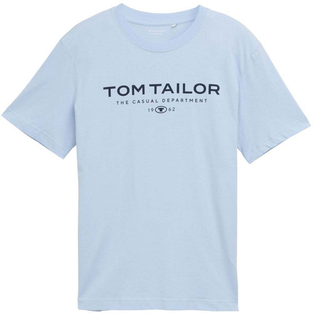 TOM TAILOR Tričko  námornícka modrá / svetlomodrá