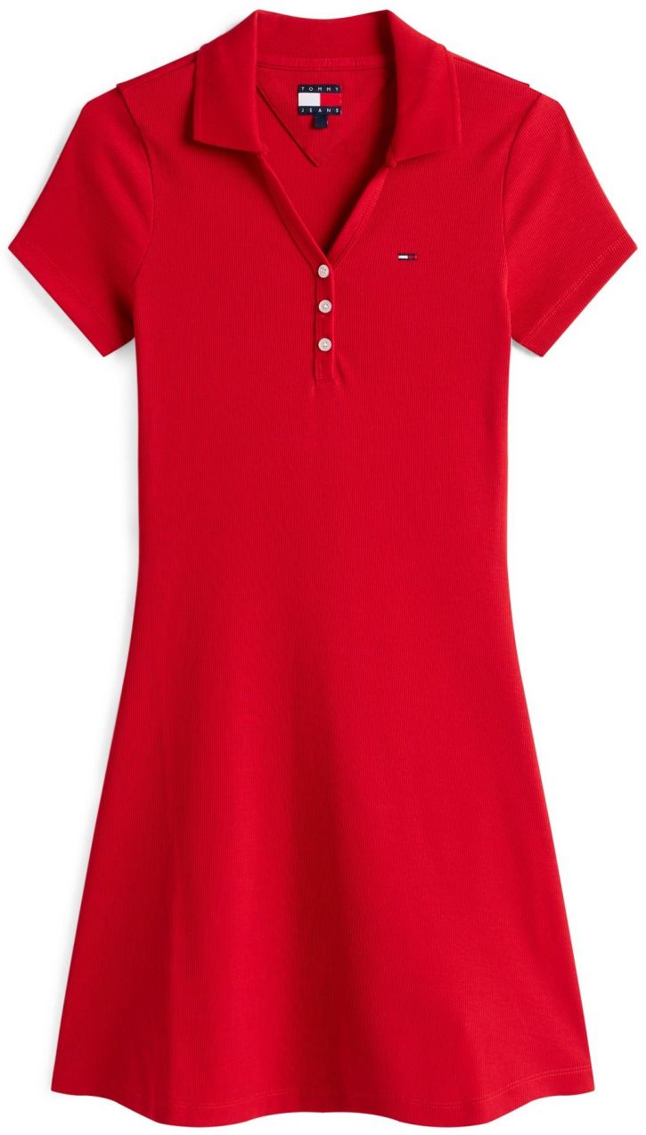 Tommy Jeans Šaty  červená