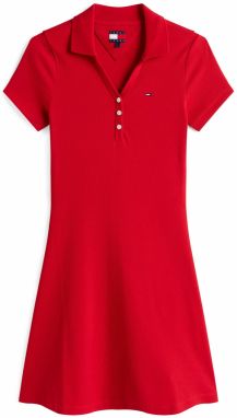 Tommy Jeans Šaty  červená