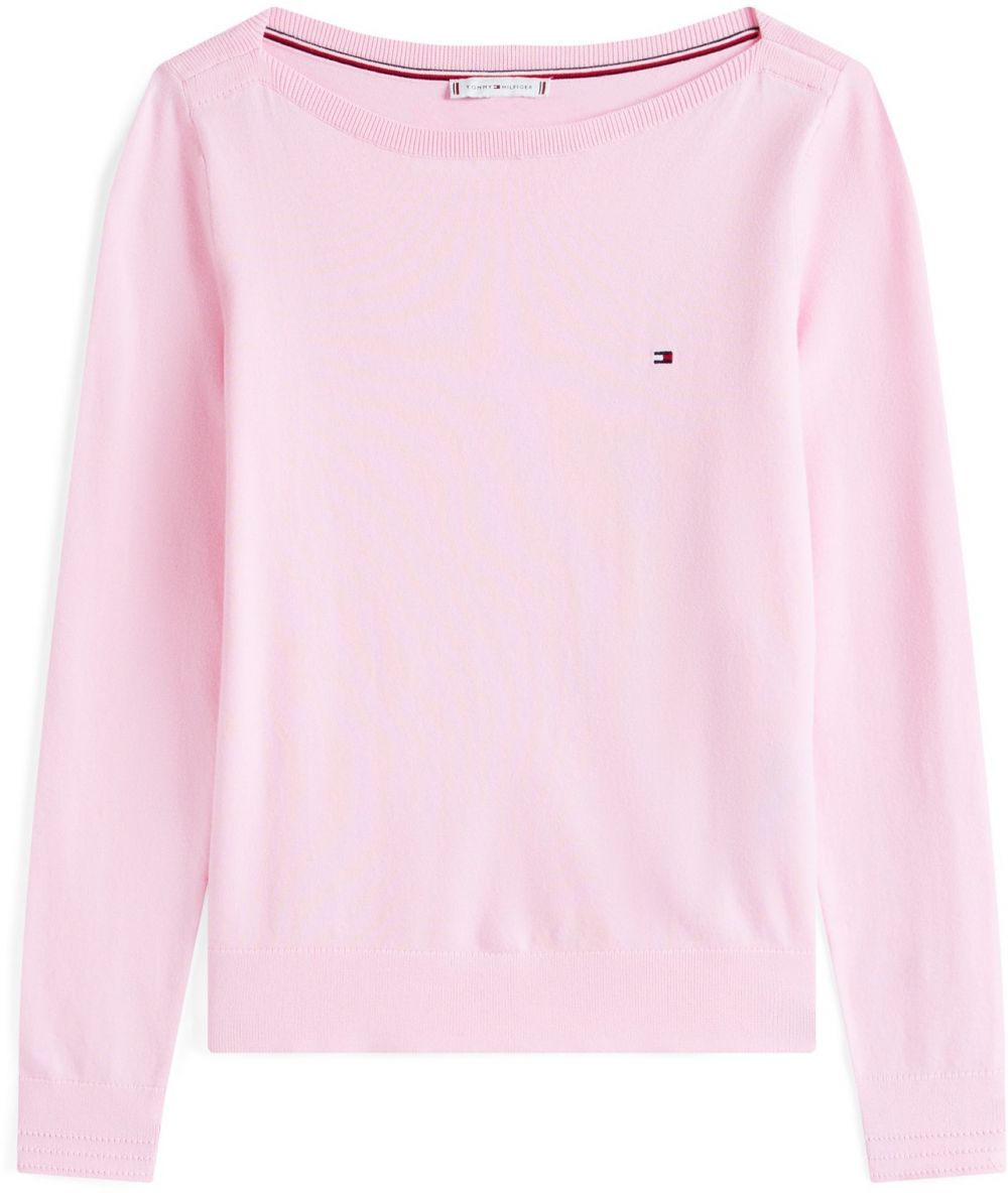 TOMMY HILFIGER Sveter  staroružová