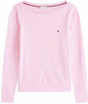 TOMMY HILFIGER Sveter  staroružová