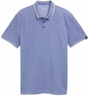 TOM TAILOR DENIM Tričko  modrá melírovaná