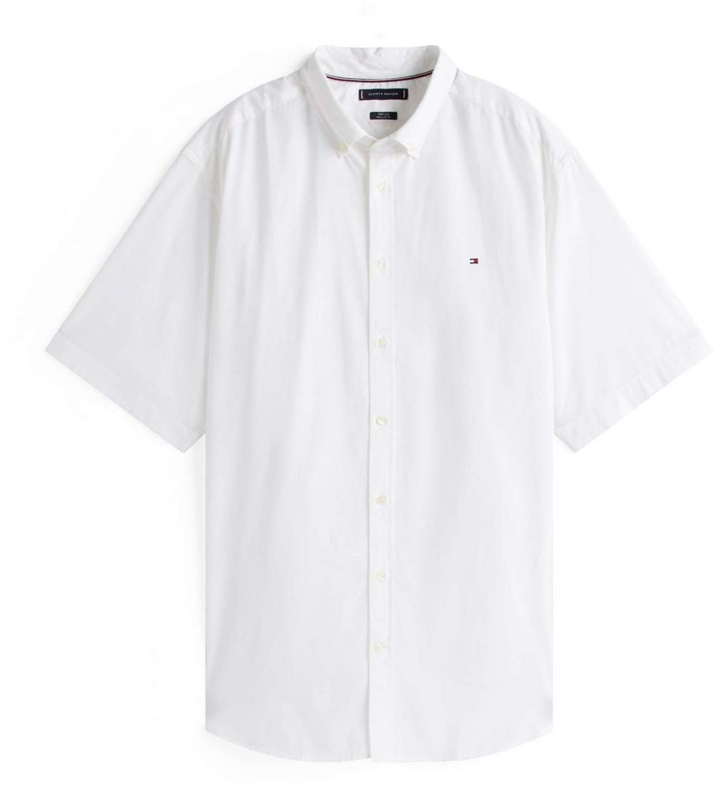 Tommy Hilfiger Big & Tall Košeľa 'FLEX'  biela