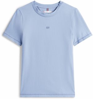 TOMMY HILFIGER Tričko  kráľovská modrá / svetlomodrá