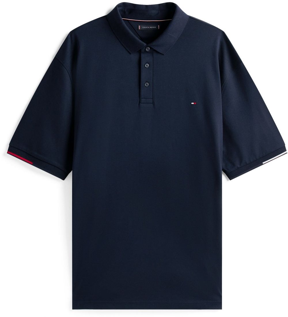 Tommy Hilfiger Big & Tall Tričko  námornícka modrá / biela