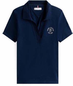 TOMMY HILFIGER Tričko  námornícka modrá / biela