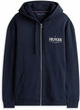 Tommy Hilfiger Big & Tall Tepláková bunda  námornícka modrá / biela