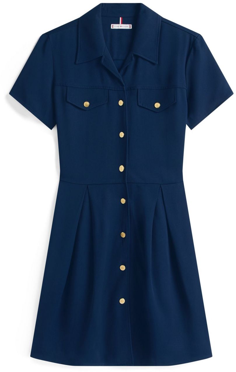 TOMMY HILFIGER Košeľové šaty  ultramarínová