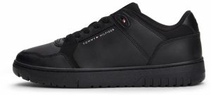 TOMMY HILFIGER Nízke tenisky  čierna / biela