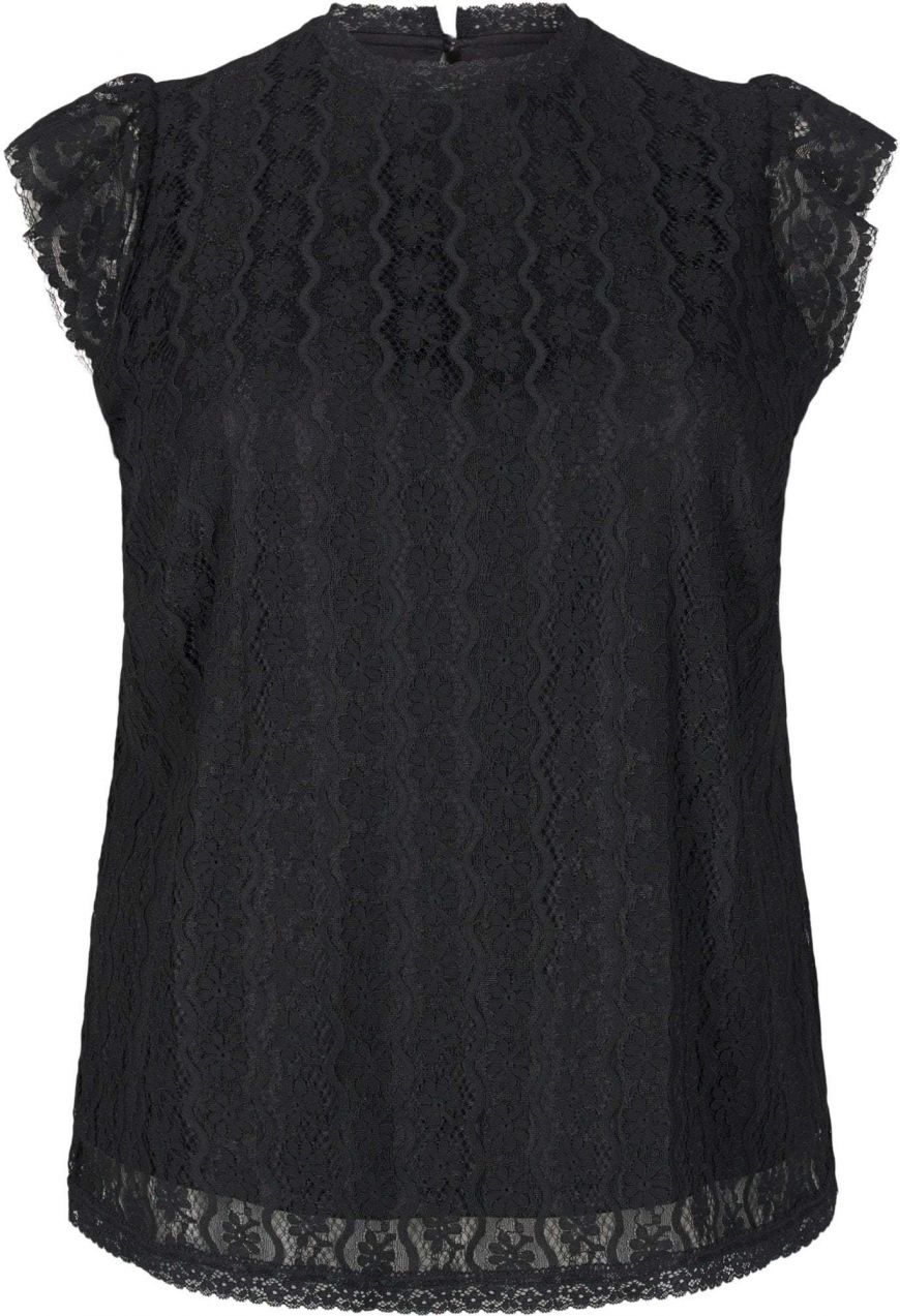 Zizzi Top 'Vkuro'  čierna