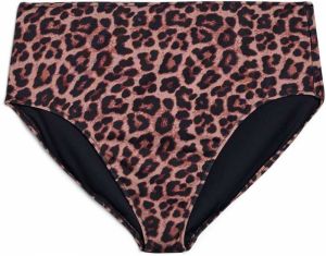 Swim by Zizzi Bikinové nohavičky 'Caanne'  farba ťavej srsti / hnedá / čierna