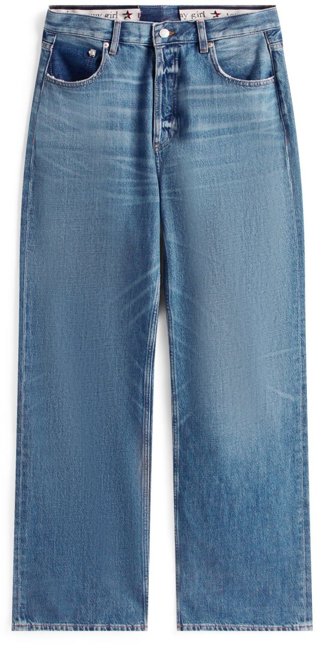Tommy Jeans Džínsy  modrá denim