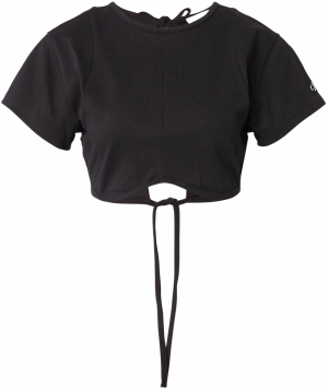 Calvin Klein Jeans Tričko  čierna / biela