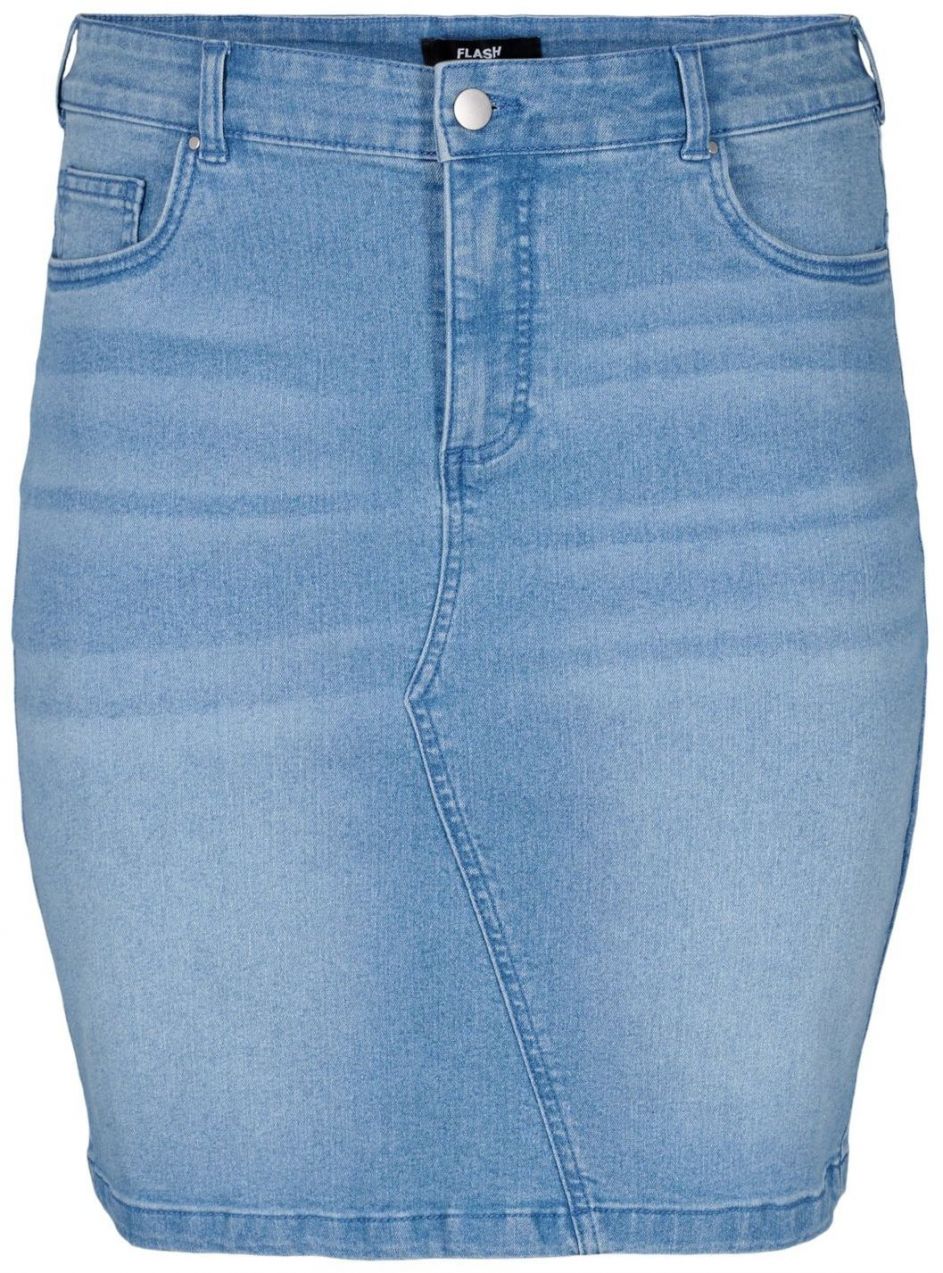 Zizzi Sukňa 'Flina'  modrá denim