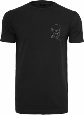 Mister Tee Tričko  čierna / biela