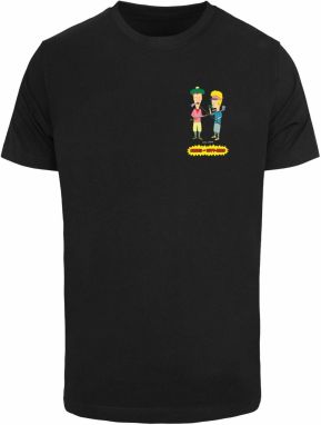Merchcode Tričko 'Beavis and Butthead'  zmiešané farby / čierna
