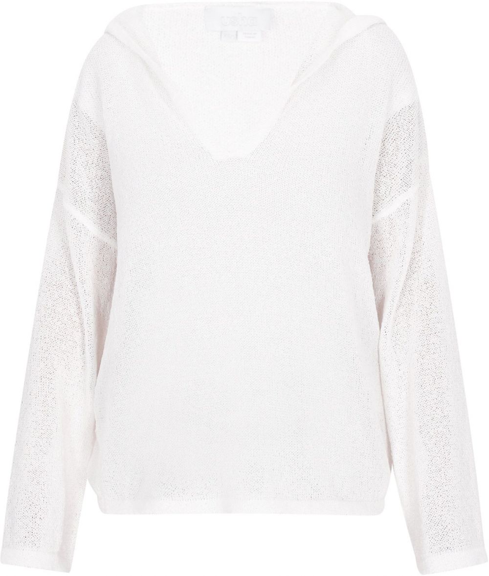 usha WHITE LABEL Sveter 'Comfortable'  biela
