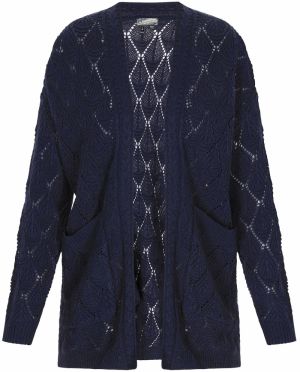 DreiMaster Vintage Kardigán 'Comfy'  tmavomodrá