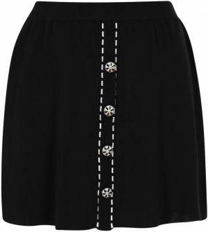 faina Sukňa 'Fashion Look'  čierna / biela