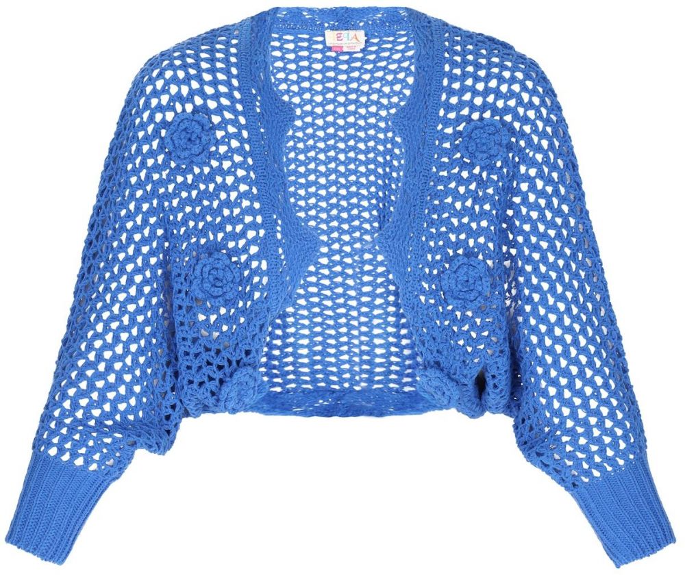 IZIA Kardigán 'Boho'  kráľovská modrá