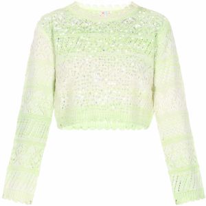 IZIA Sveter 'Fashion Look'  pastelovo zelená / svetlozelená