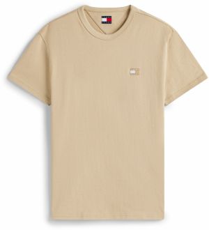 Tommy Jeans Tričko  béžová
