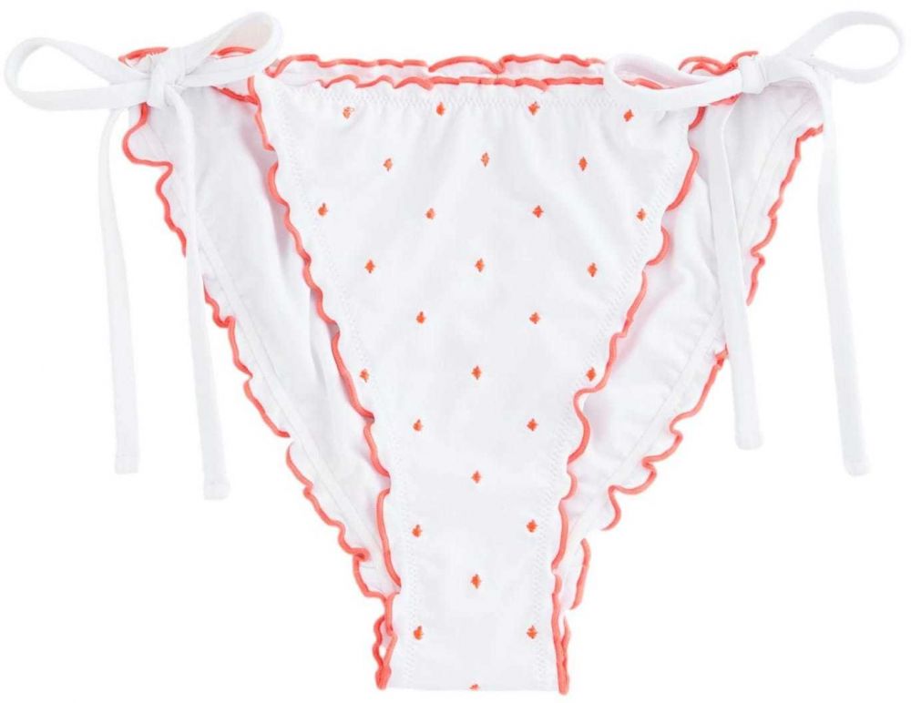 Next Bikinové nohavičky  svetločervená / biela